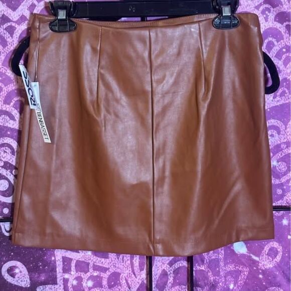 Joe Benbasset Leather Skirt - Size Medium - Picture 1 of 2